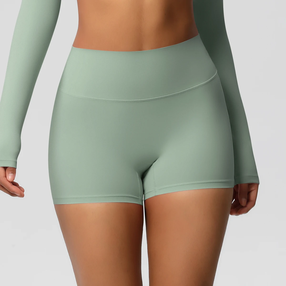 Woman's Yoga Fitness Shorts Push Up Running Cycling Peach Butt Yoga Pants Sports High Waist Quick Drying Legging Gym Shorts