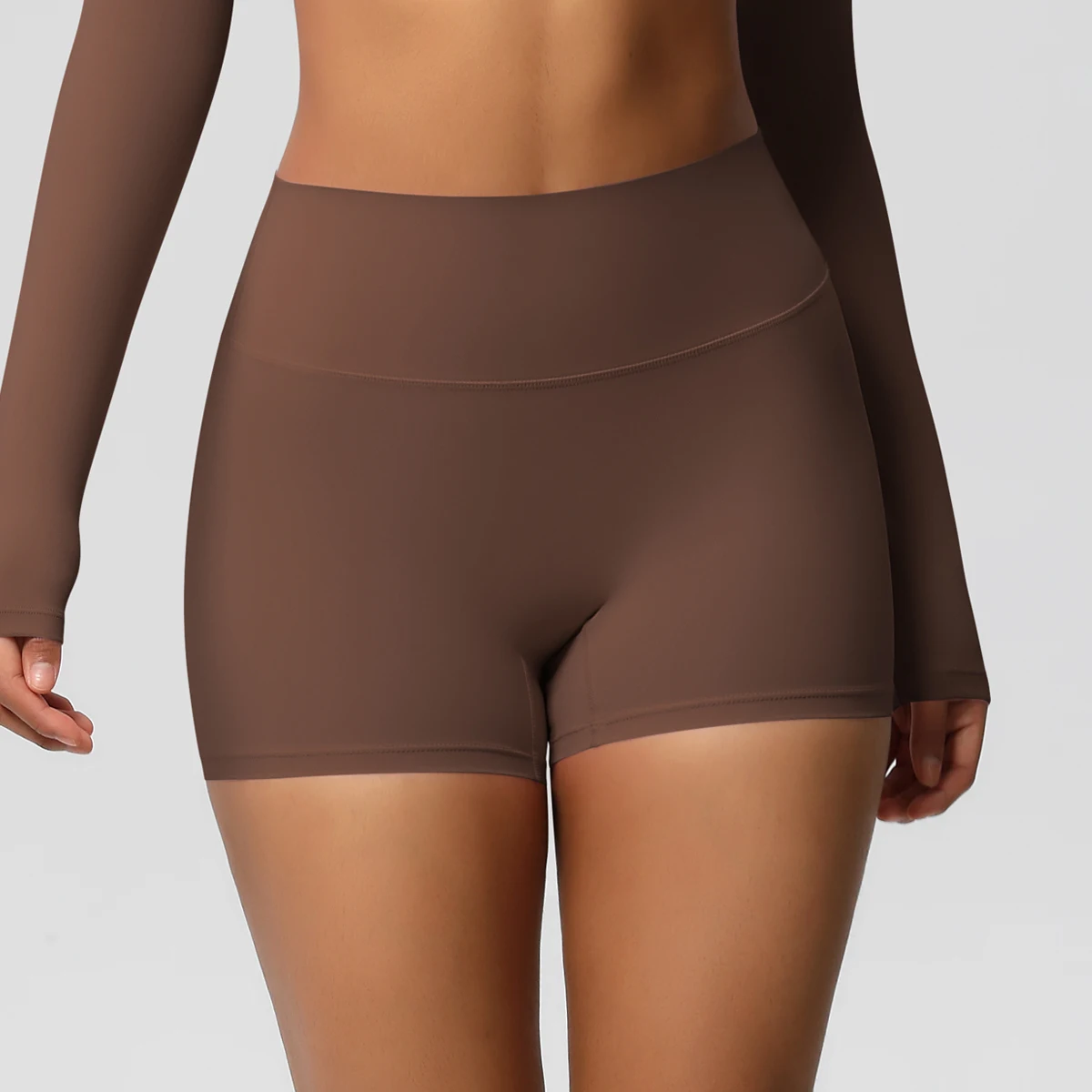 Woman's Yoga Fitness Shorts Push Up Running Cycling Peach Butt Yoga Pants Sports High Waist Quick Drying Legging Gym Shorts