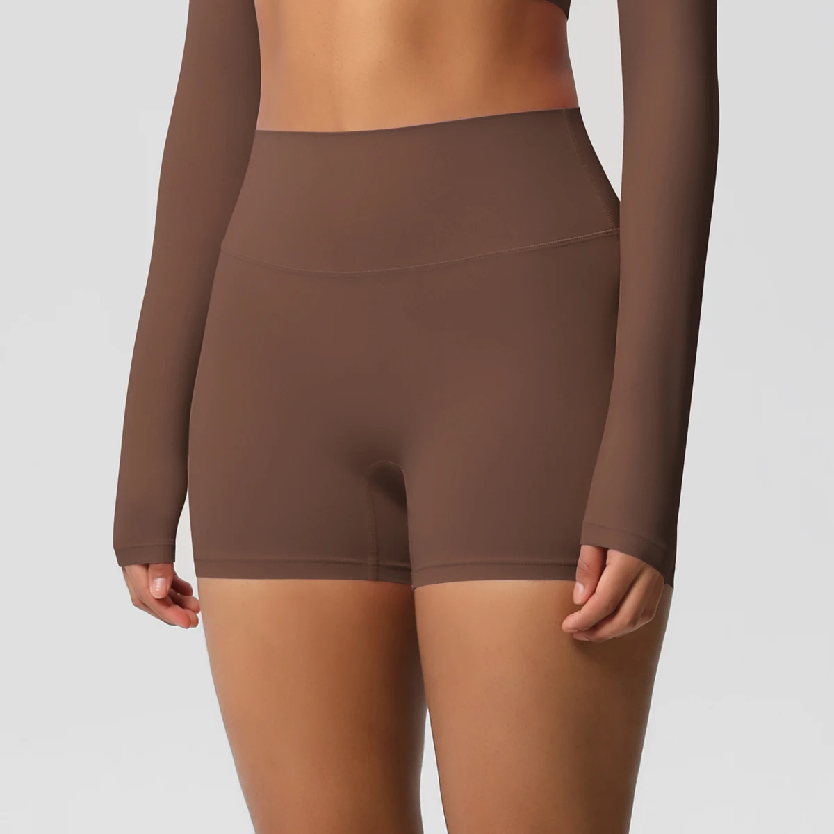 Woman's Yoga Fitness Shorts Push Up Running Cycling Peach Butt Yoga Pants Sports High Waist Quick Drying Legging Gym Shorts