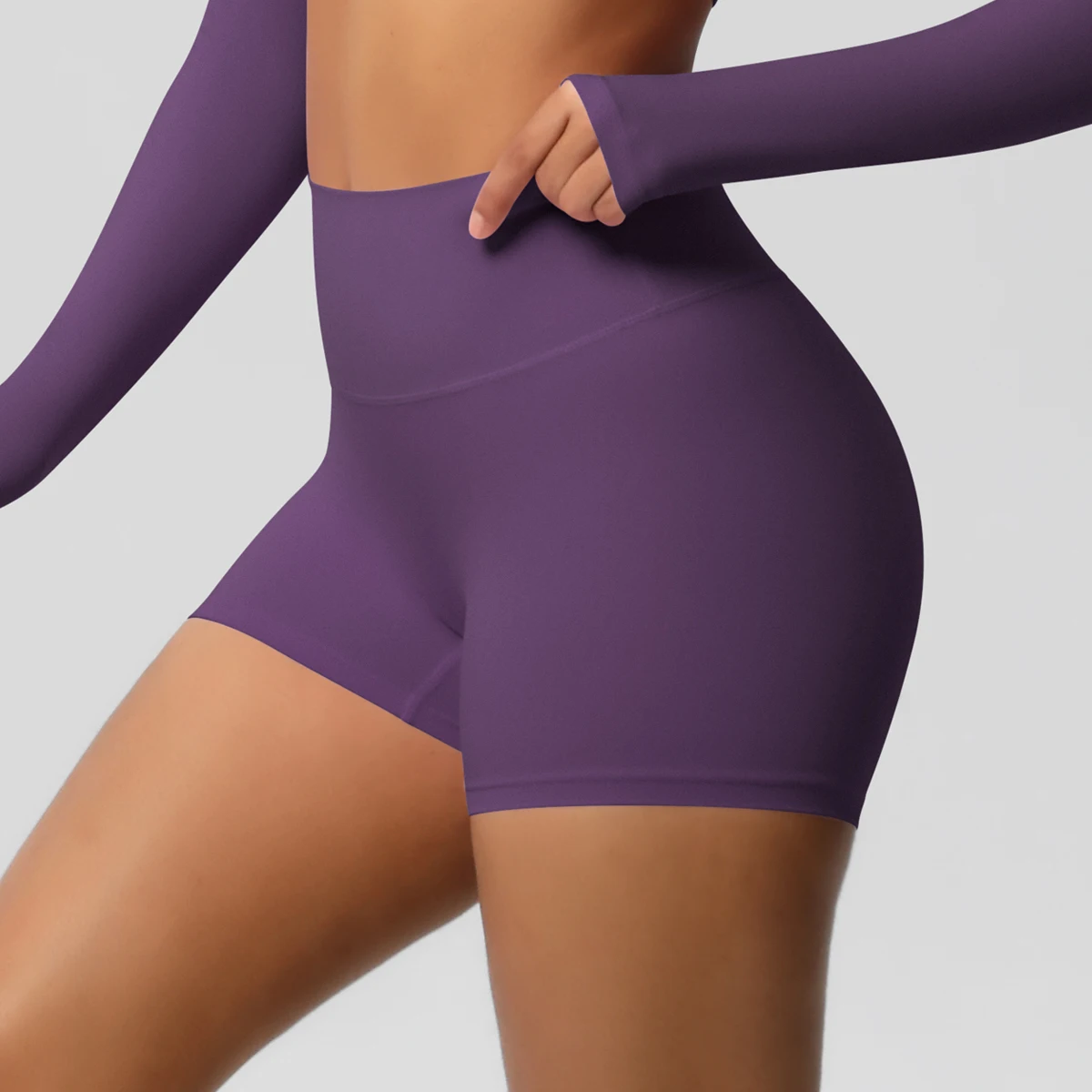 Woman's Yoga Fitness Shorts Push Up Running Cycling Peach Butt Yoga Pants Sports High Waist Quick Drying Legging Gym Shorts