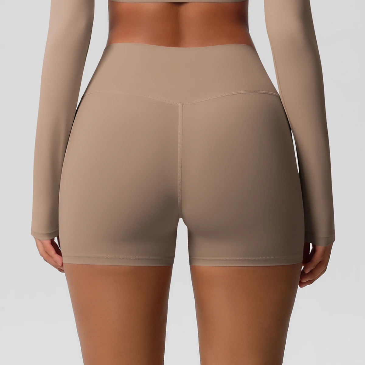 Woman's Yoga Fitness Shorts Push Up Running Cycling Peach Butt Yoga Pants Sports High Waist Quick Drying Legging Gym Shorts
