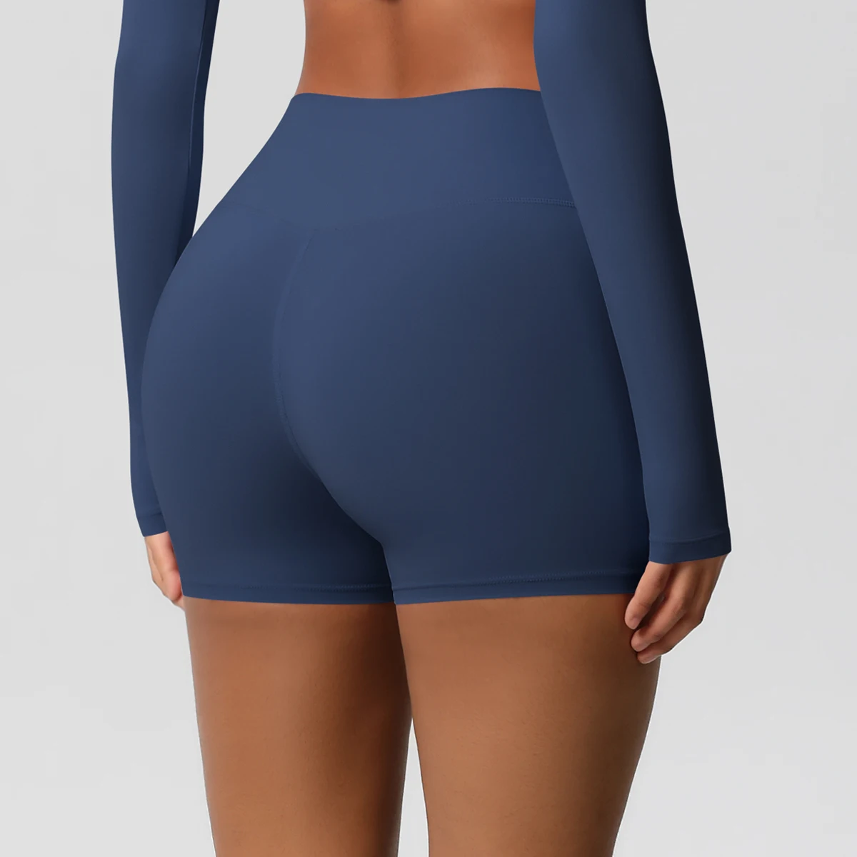 Woman's Yoga Fitness Shorts Push Up Running Cycling Peach Butt Yoga Pants Sports High Waist Quick Drying Legging Gym Shorts