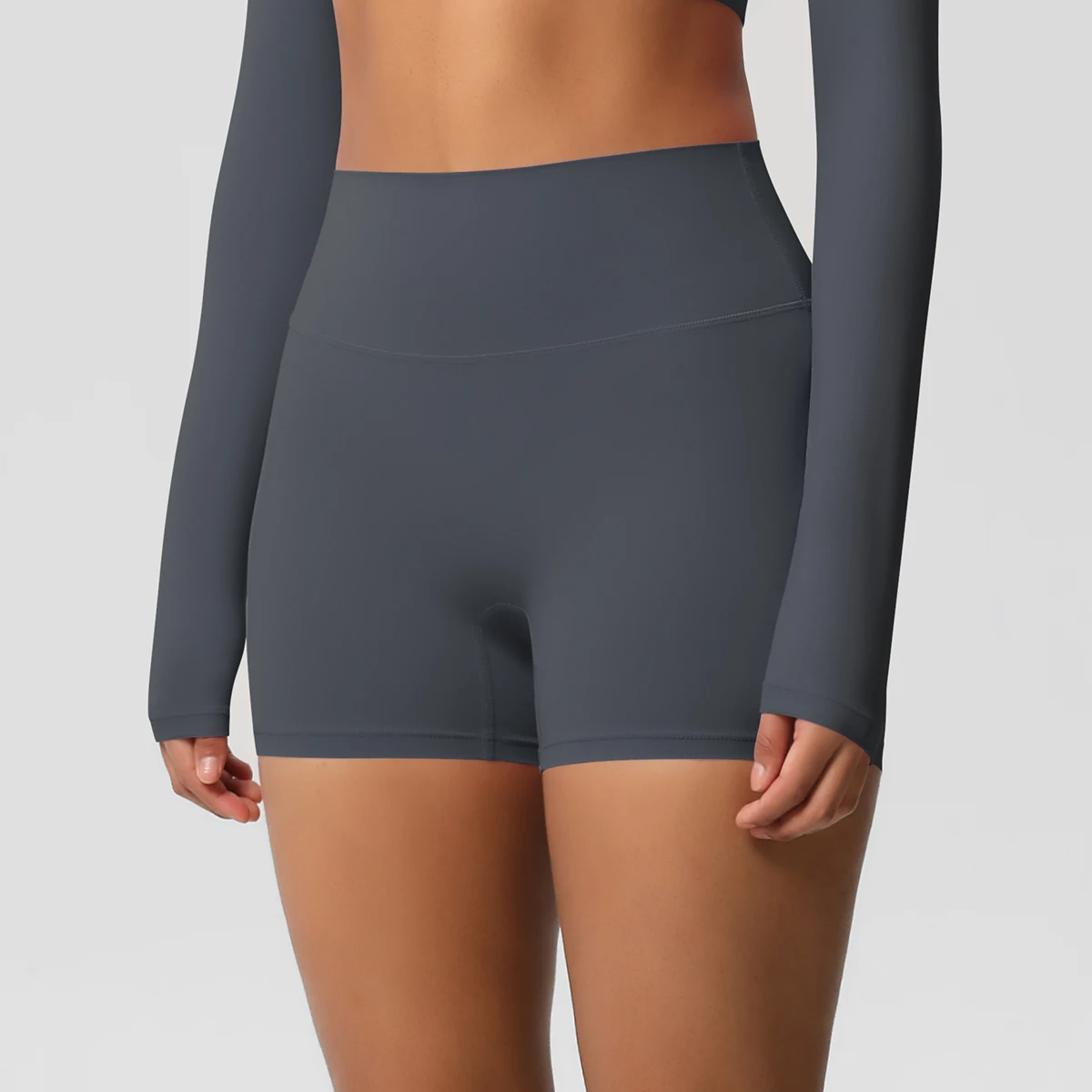 Woman's Yoga Fitness Shorts Push Up Running Cycling Peach Butt Yoga Pants Sports High Waist Quick Drying Legging Gym Shorts