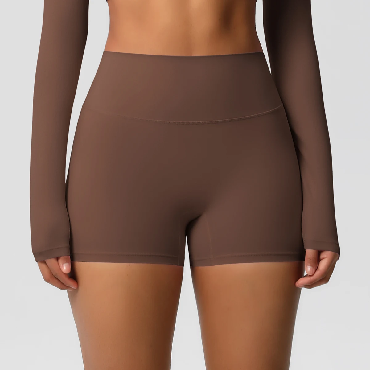 Woman's Yoga Fitness Shorts Push Up Running Cycling Peach Butt Yoga Pants Sports High Waist Quick Drying Legging Gym Shorts