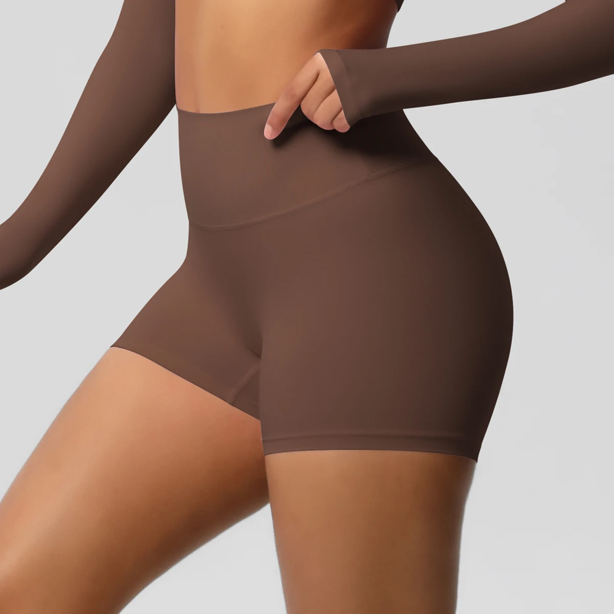 Woman's Yoga Fitness Shorts Push Up Running Cycling Peach Butt Yoga Pants Sports High Waist Quick Drying Legging Gym Shorts