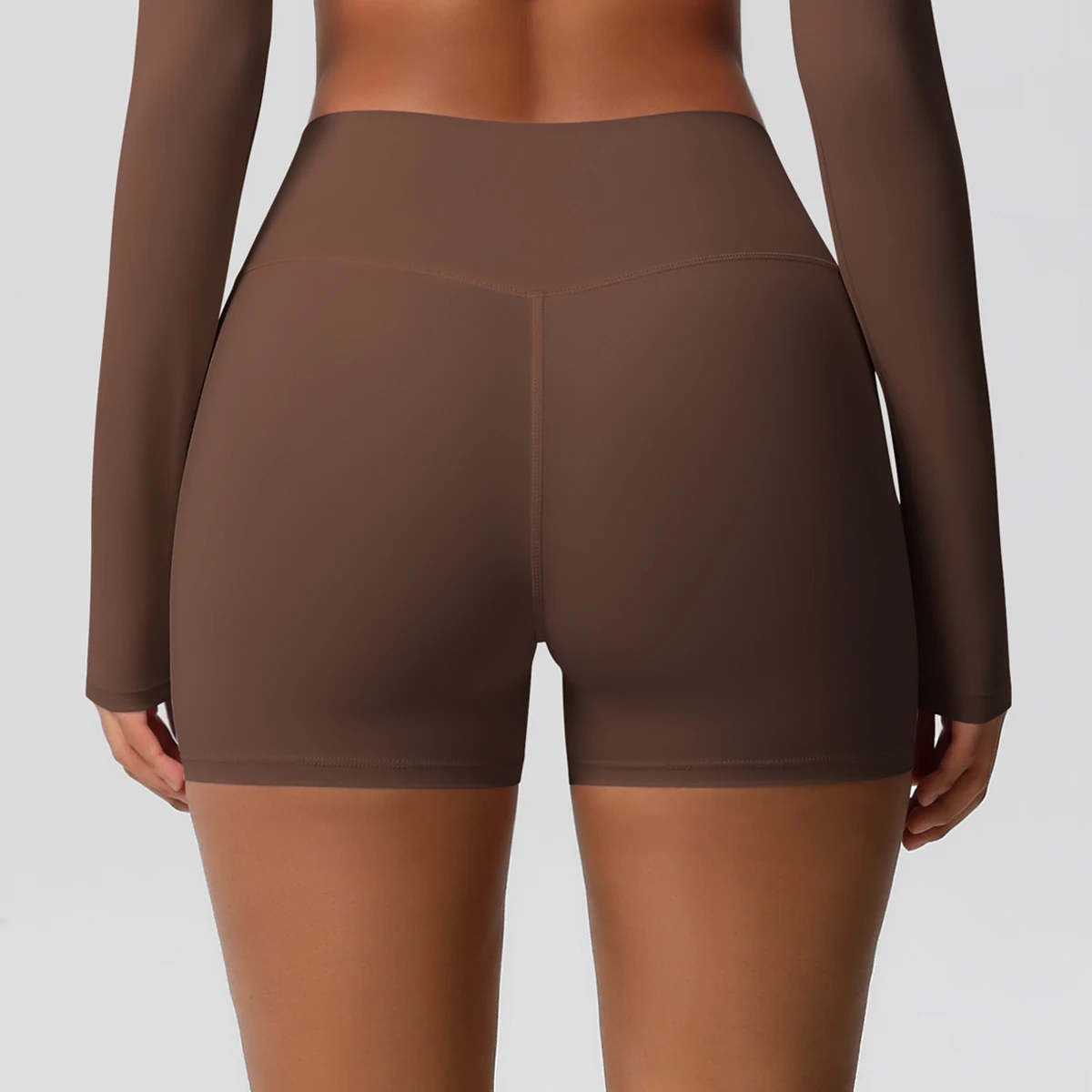 Woman's Yoga Fitness Shorts Push Up Running Cycling Peach Butt Yoga Pants Sports High Waist Quick Drying Legging Gym Shorts