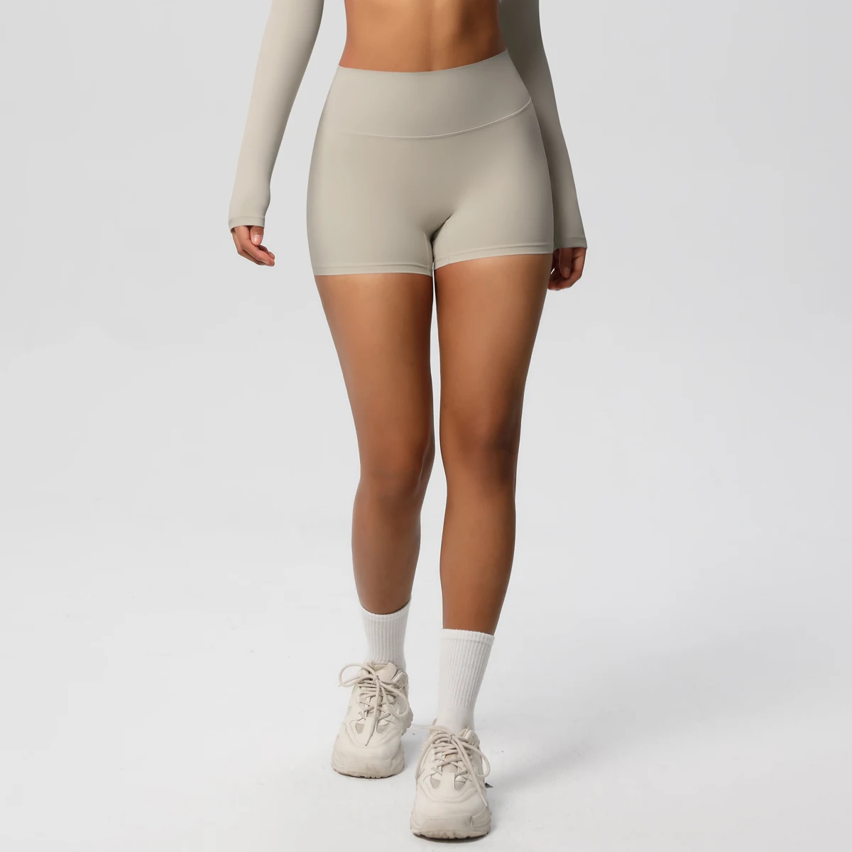 Woman's Yoga Fitness Shorts Push Up Running Cycling Peach Butt Yoga Pants Sports High Waist Quick Drying Legging Gym Shorts