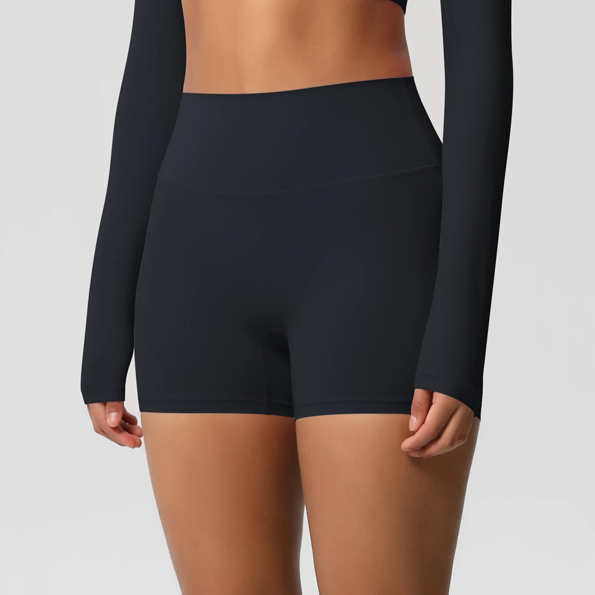 Woman's Yoga Fitness Shorts Push Up Running Cycling Peach Butt Yoga Pants Sports High Waist Quick Drying Legging Gym Shorts