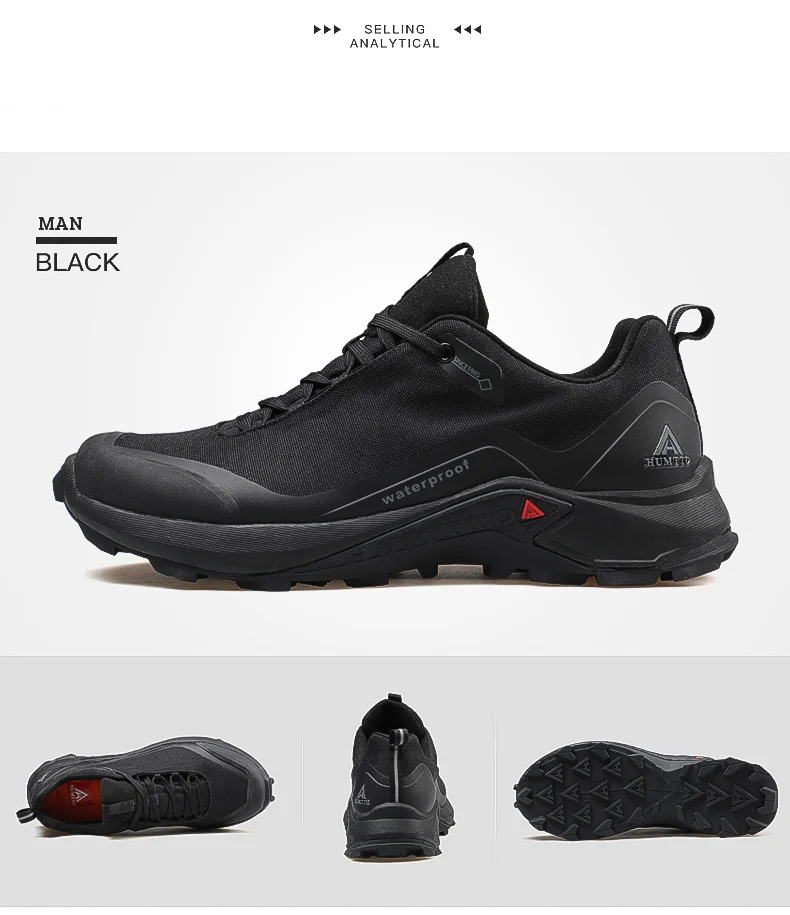 HUMTTO Winter Hiking Shoes for Men Brand Outdoor Training Walking Sneakers for Men's Mountain Climbing Trekking Sports Man Boots