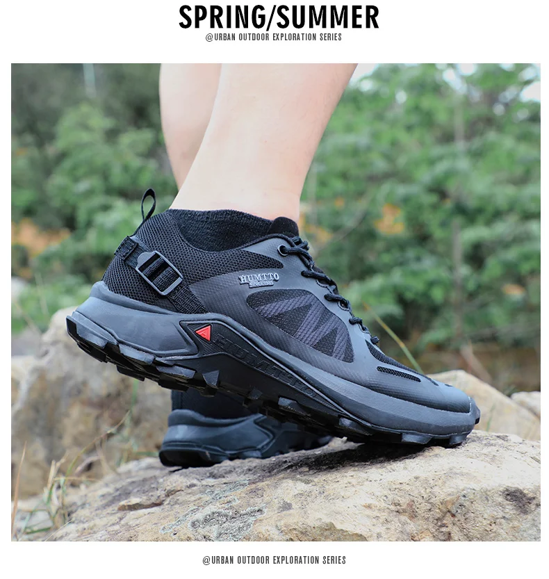 HUMTTO Winter Hiking Shoes for Men Brand Outdoor Training Walking Sneakers for Men's Mountain Climbing Trekking Sports Man Boots