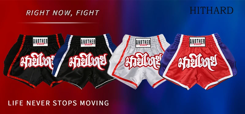 Tiger Muay Thai Shorts Satin Kick Boxing Shorts Mens Women Kids Gym Martial Arts MMA Training Clothes BJJ Fight Kickboxing Pants