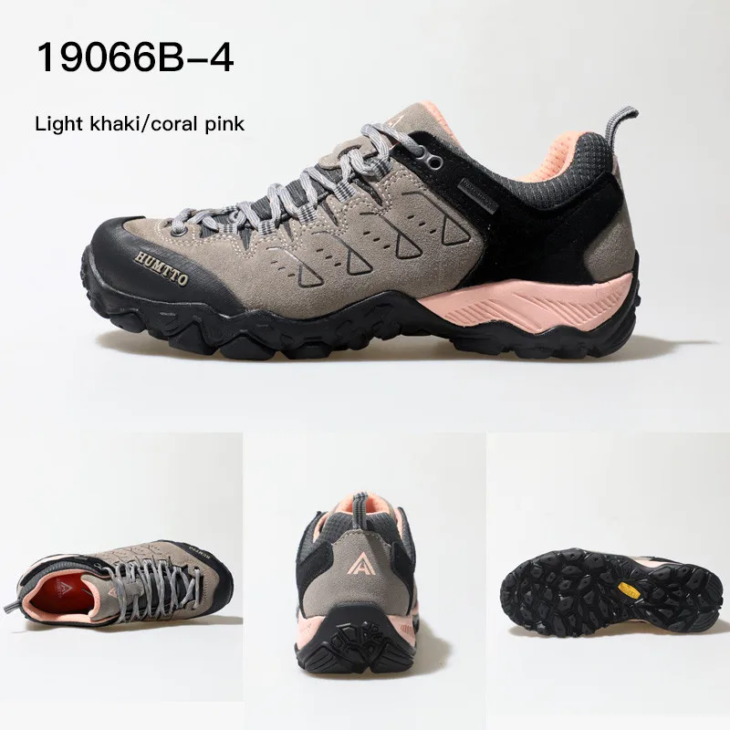 HUMTTO Trekking Shoes for Women Winter Hiking Shoes Womens Waterproof New Luxury Designer Climbing Leather Casual Woman Sneakers