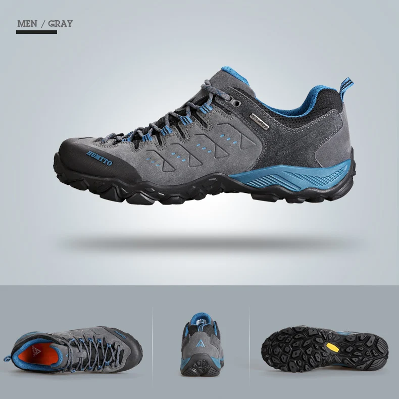 HUMTTO Trekking Shoes for Women Winter Hiking Shoes Womens Waterproof New Luxury Designer Climbing Leather Casual Woman Sneakers