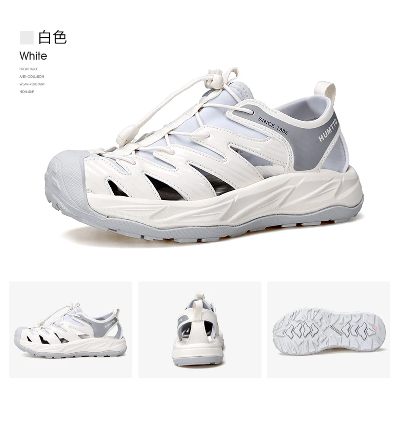 HUMTTO Women Upstream Shoes Outdoor Trekking Wading Aqua Shoes Breathable Mesh Quick drying ankle Sneakers men water shoes
