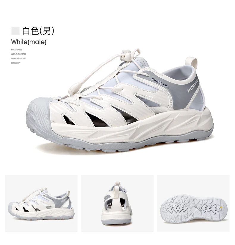 HUMTTO Women Upstream Shoes Outdoor Trekking Wading Aqua Shoes Breathable Mesh Quick drying ankle Sneakers men water shoes