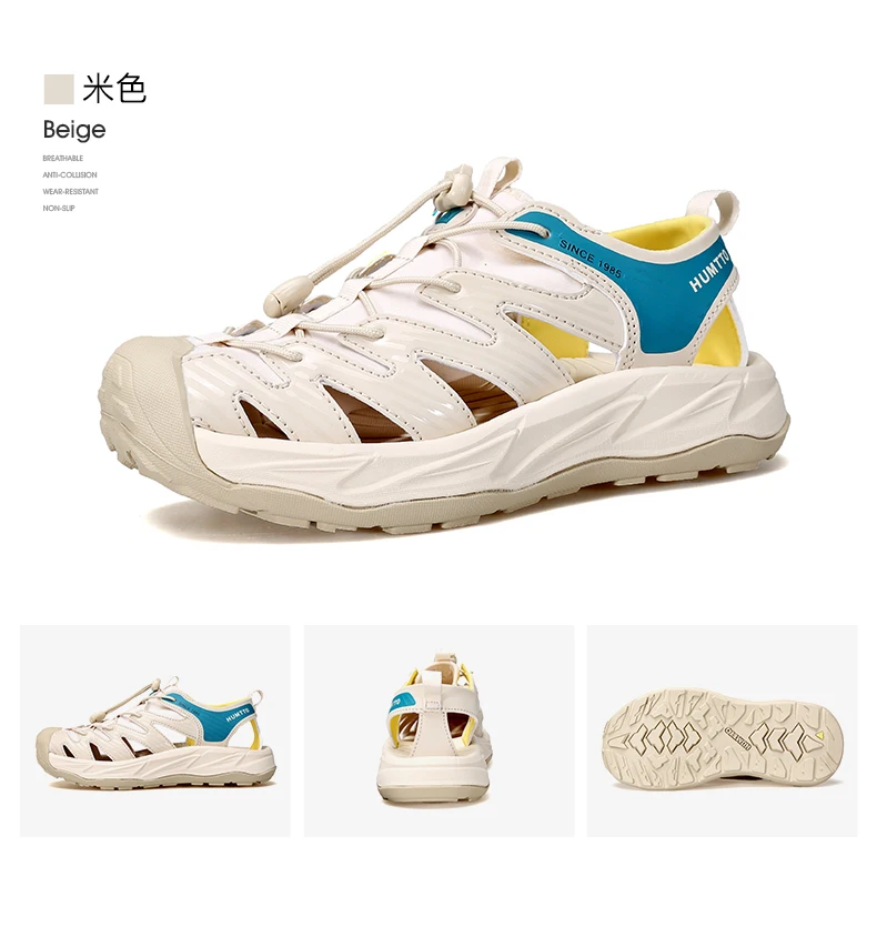 HUMTTO Women Upstream Shoes Outdoor Trekking Wading Aqua Shoes Breathable Mesh Quick drying ankle Sneakers men water shoes
