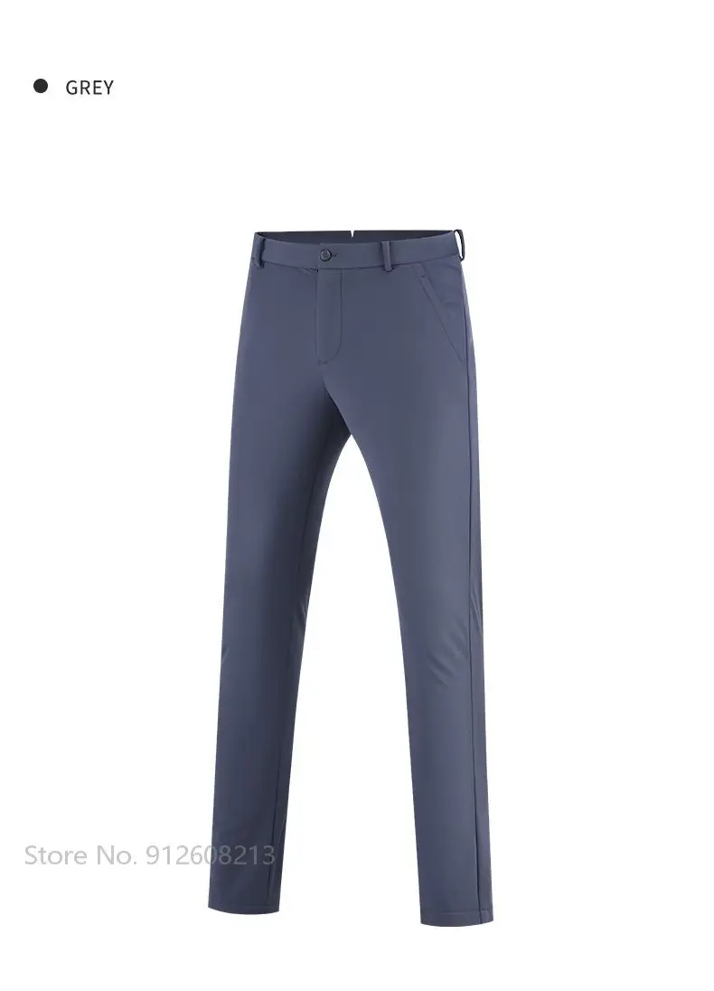 PGM Men Waterproof Sports Golf Sweatpant Velvet Warm Golf Pants Man Elastic Leisure Trousers Winter Full Length Bottoms XXS-XXXL