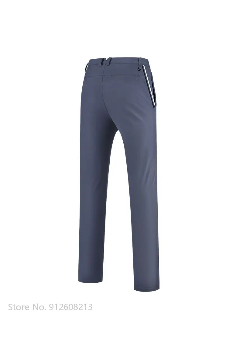 PGM Men Waterproof Sports Golf Sweatpant Velvet Warm Golf Pants Man Elastic Leisure Trousers Winter Full Length Bottoms XXS-XXXL