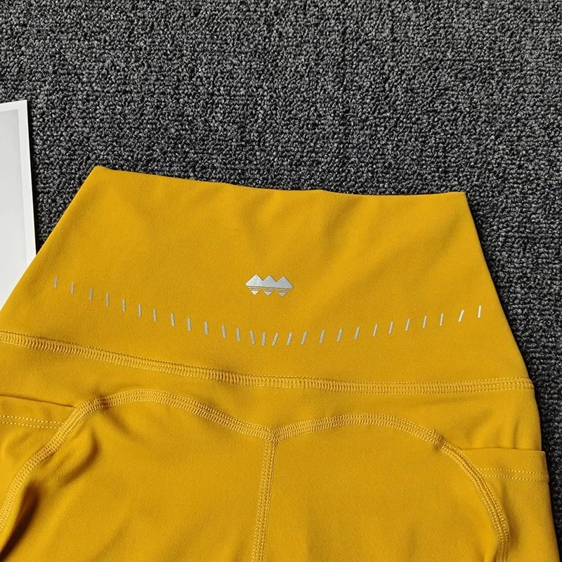 High Waist Women's Sports Yoga Shorts Quick Drying Hip Lift Fitness Running Cycling 3-Point Quick Dry Yoga Shorts Gym Shorts