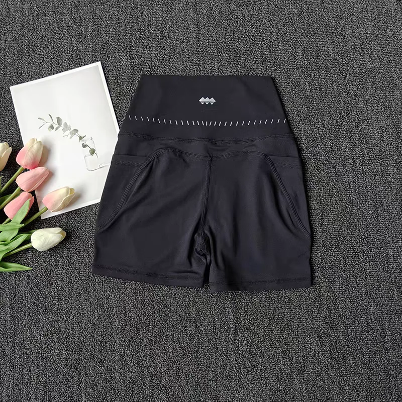 High Waist Women's Sports Yoga Shorts Quick Drying Hip Lift Fitness Running Cycling 3-Point Quick Dry Yoga Shorts Gym Shorts