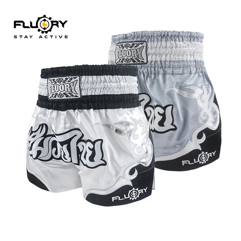 FLOURY Tai Boxing Shorts For Men And Women Martial Arts Training Apparel Boxing Pants With Logo Option Free Shipping MMA Shorts