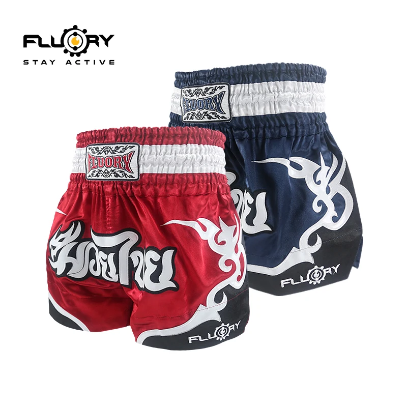 FLOURY Tai Boxing Shorts For Men And Women Martial Arts Training Apparel Boxing Pants With Logo Option Free Shipping MMA Shorts