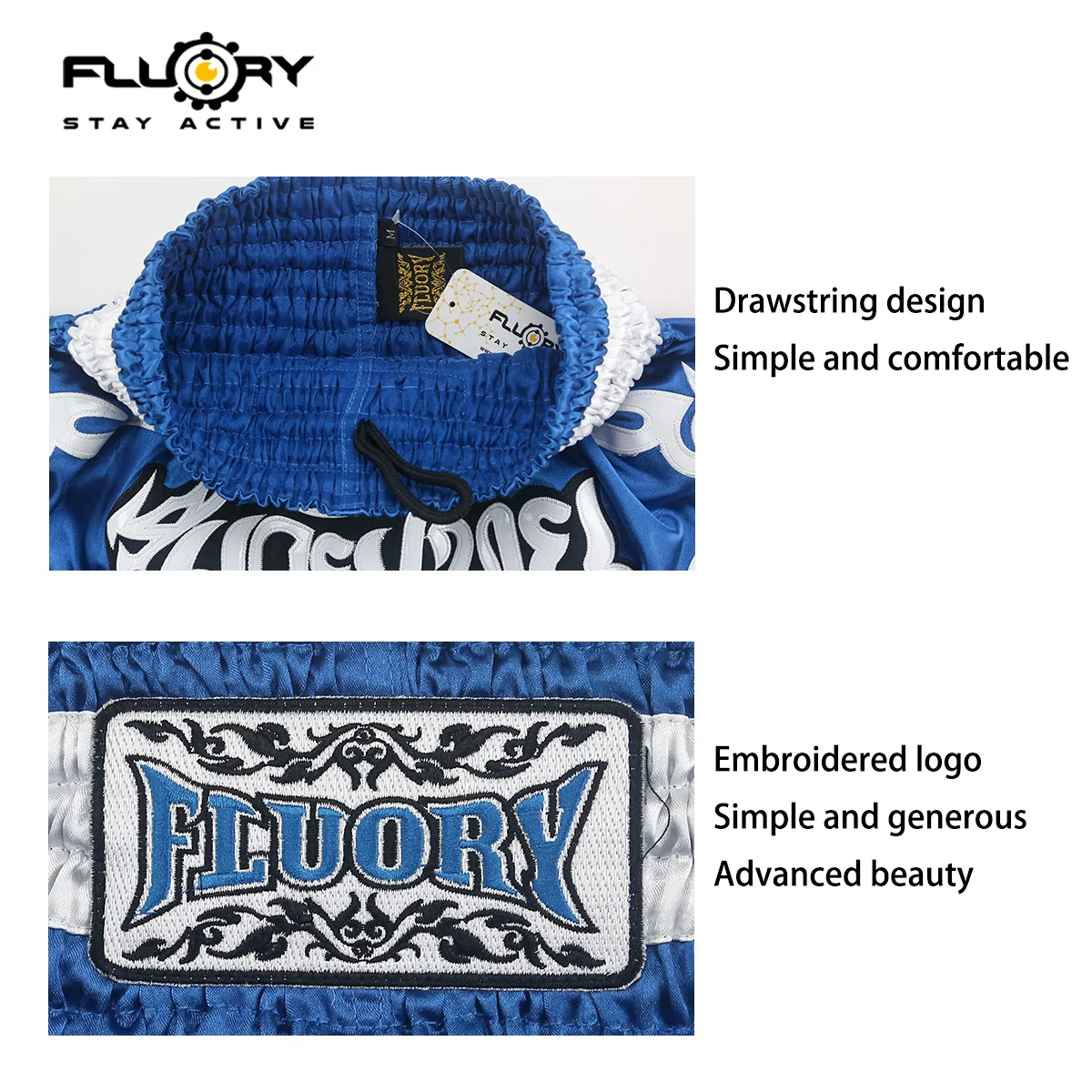 FLOURY Tai Boxing Shorts For Men And Women Martial Arts Training Apparel Boxing Pants With Logo Option Free Shipping MMA Shorts