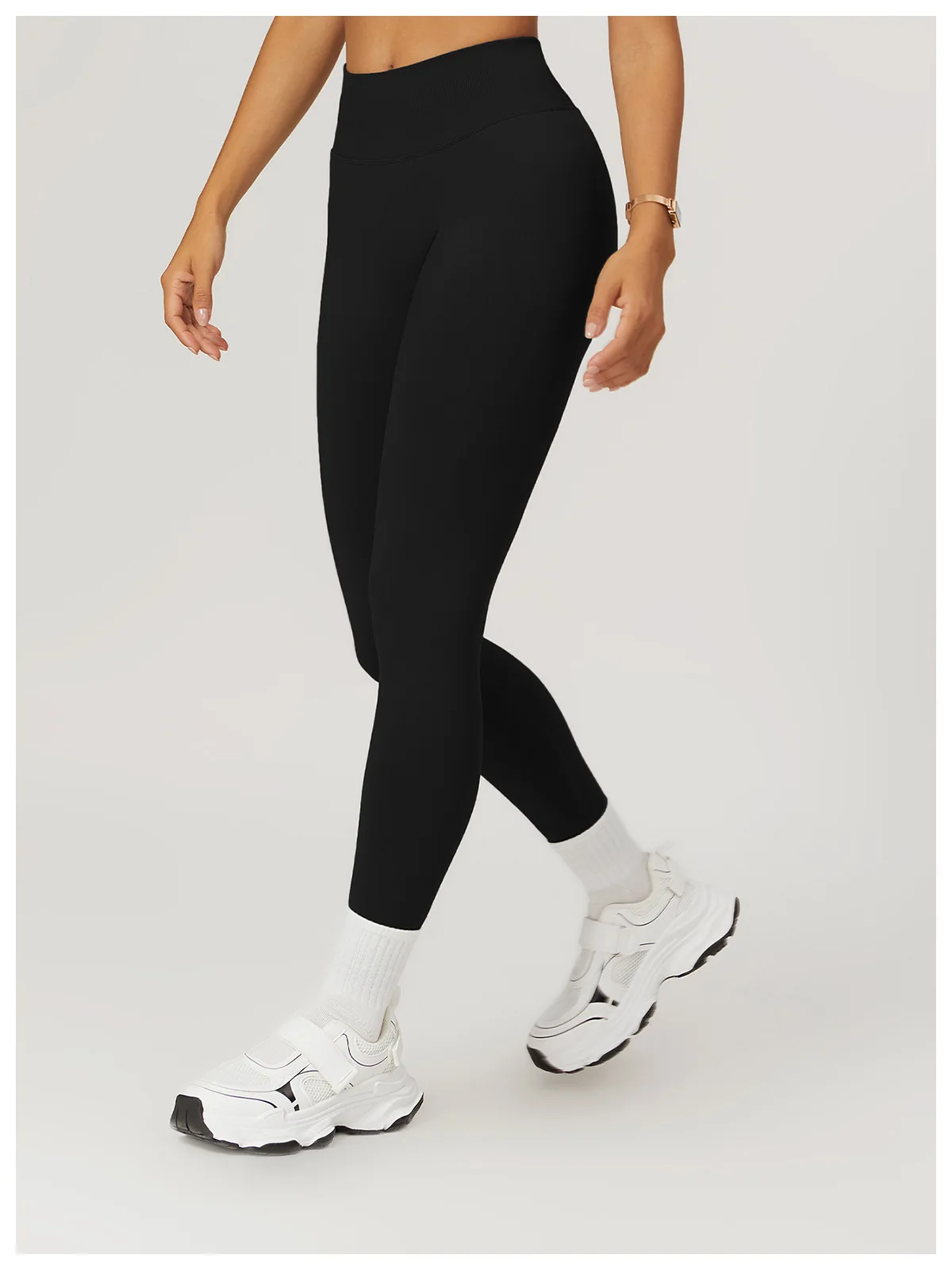Seamless Fitness Leggings Women Sport High Waist Elastic Ribbed Yoga Leggings Gym Jogging Quick Dry Push Up Slim Pants Female
