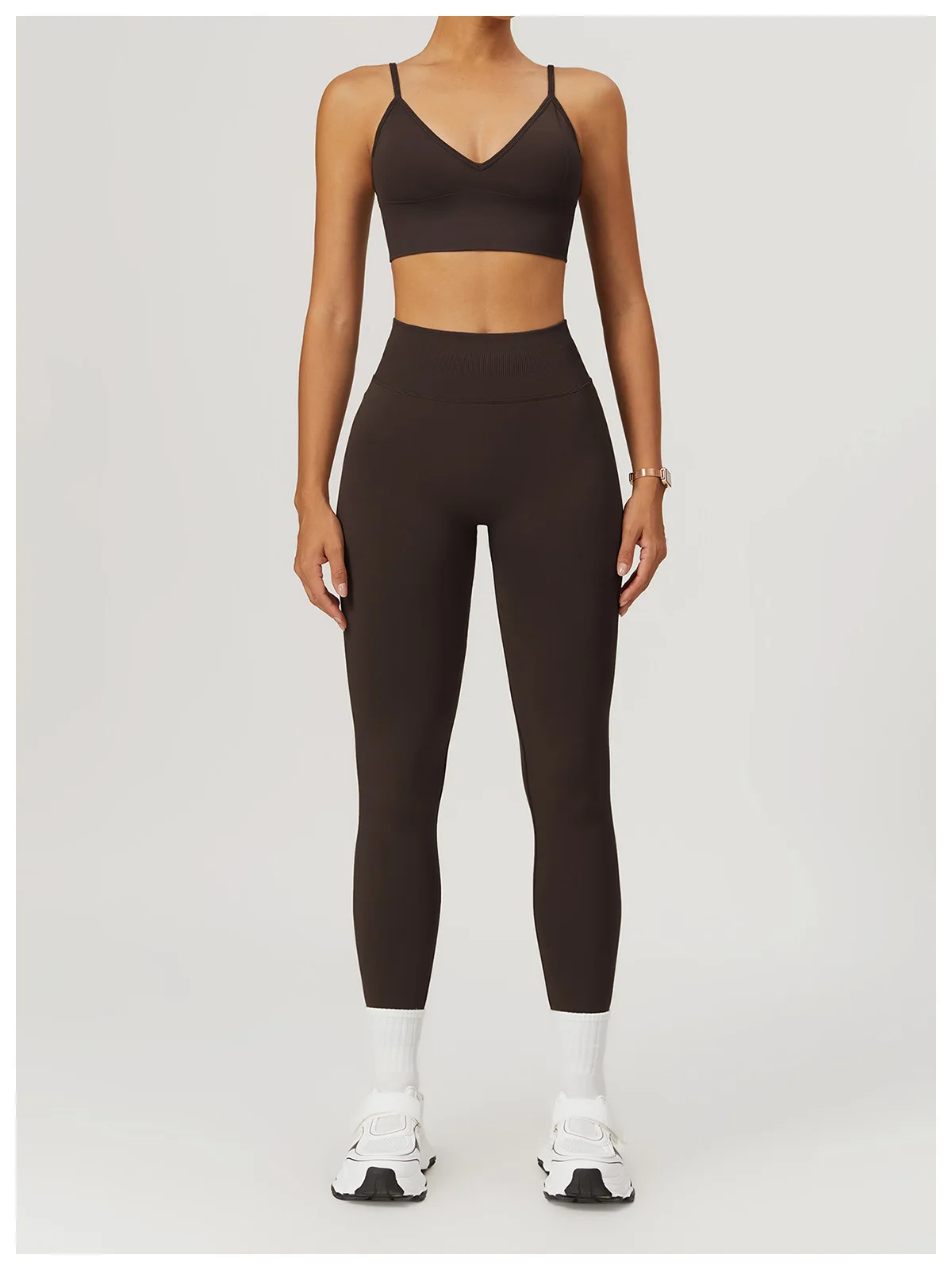 Seamless Fitness Leggings Women Sport High Waist Elastic Ribbed Yoga Leggings Gym Jogging Quick Dry Push Up Slim Pants Female