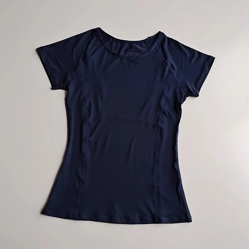 Outdoor Sports Shirt Sportswear Yoga Wear Women's Sports T-Shirt Fitness Clothes Running Yoga Top Female Workout Tops T-shirt