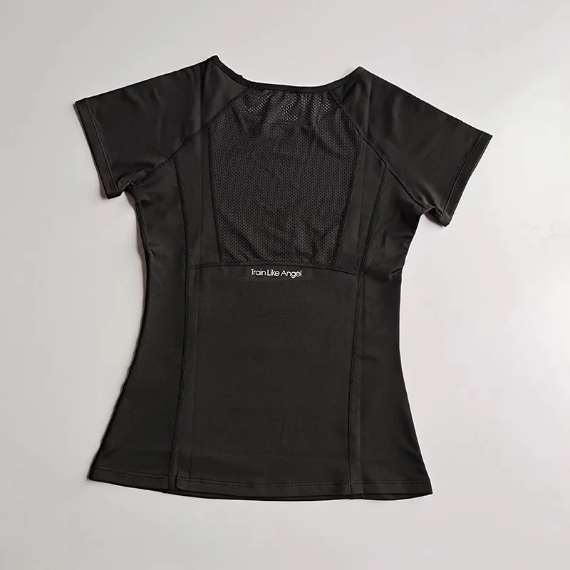 Outdoor Sports Shirt Sportswear Yoga Wear Women's Sports T-Shirt Fitness Clothes Running Yoga Top Female Workout Tops T-shirt