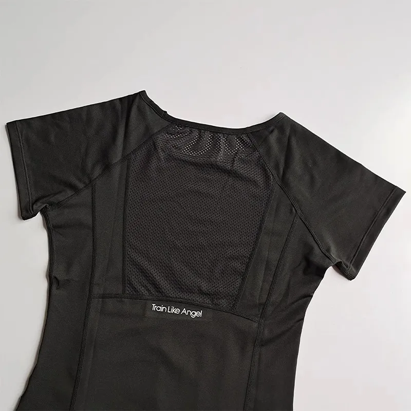 Outdoor Sports Shirt Sportswear Yoga Wear Women's Sports T-Shirt Fitness Clothes Running Yoga Top Female Workout Tops T-shirt
