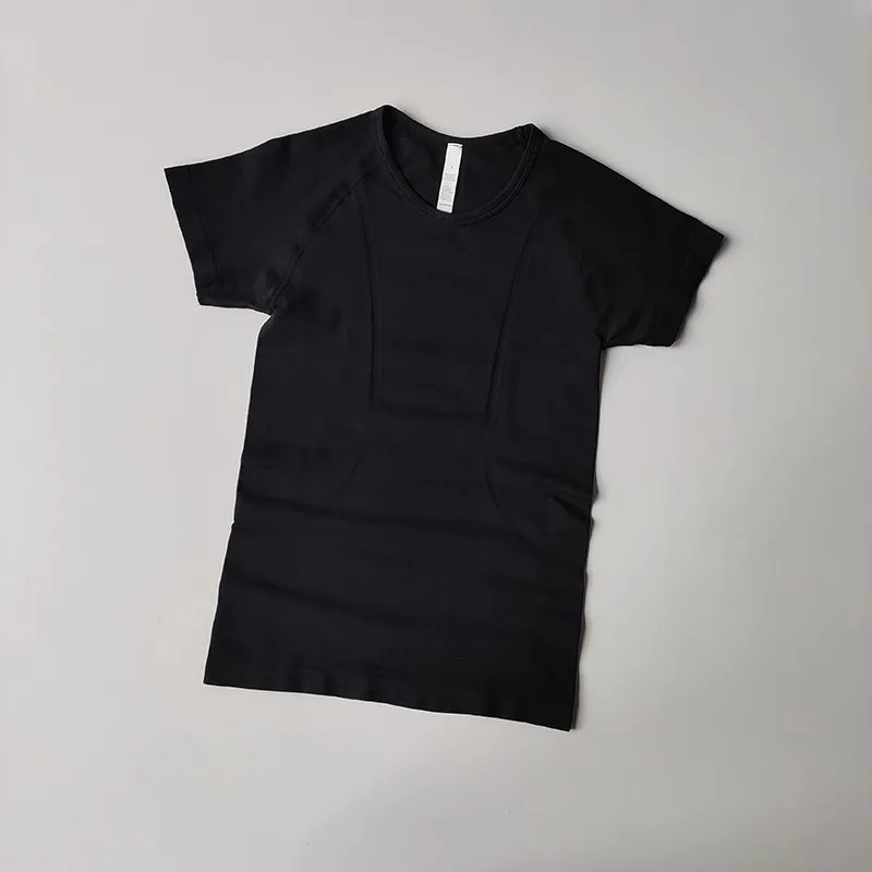 Summer Women's Short Sleeve Yoga T-Shirt Sports Shirt Gym Clothes Fitness Blouse Running Sweatshirt Casual Yoga Clothing Top