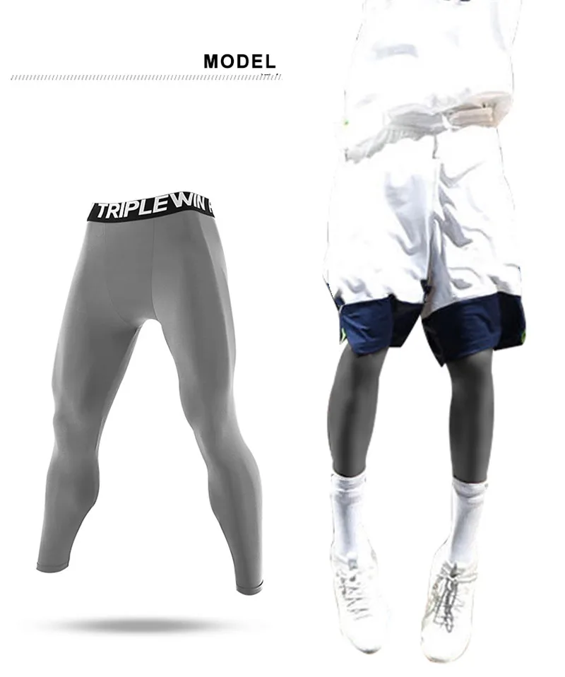 Men Women Kid Children Running Long Tights GYM Pocket Pants Basketball Football Soccer Fitness Exercise Sport Hiking Leggings 12