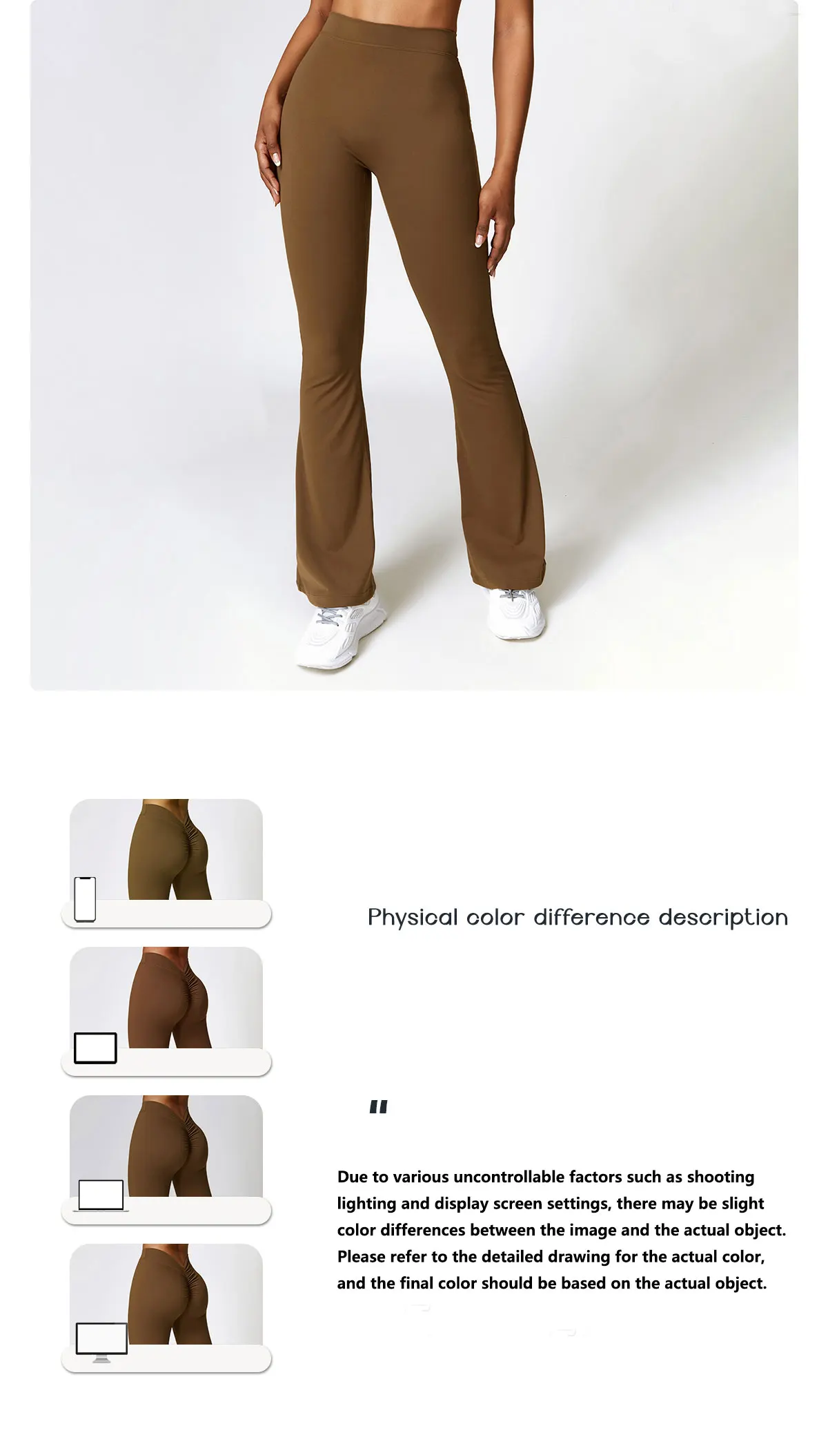 Flare Leggings V-shaped Hip Yoga Pants Women High Waist Wide Leg Pants Women Gym Fitness Sports Flared Pant Latin Dance Trousers