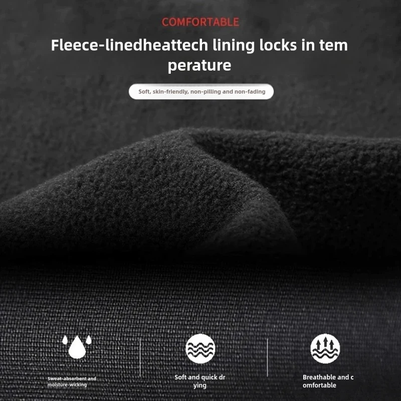 New Men's Pro Basketball Football Running Sports Fitness Training Leggings High Stretch Bottoming Autumn Winter Fleece Trousers