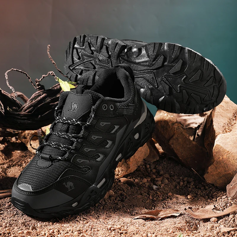 Men Women Hiking Shoes Non-slip Trekking Outdoor Sneakers Sports Shoes Camping Training Jogging Breathable Climbing Trail Shoes