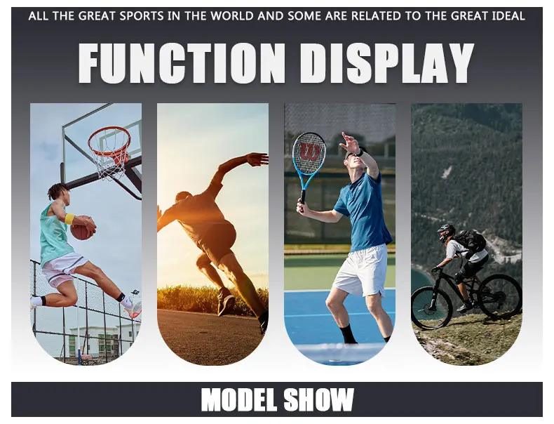 Dry Fit Men Running Shirt Tops Fitness Compression Gym Polyester Sports T-shirt Outdoor Workout Training Muscle Fit Clothing