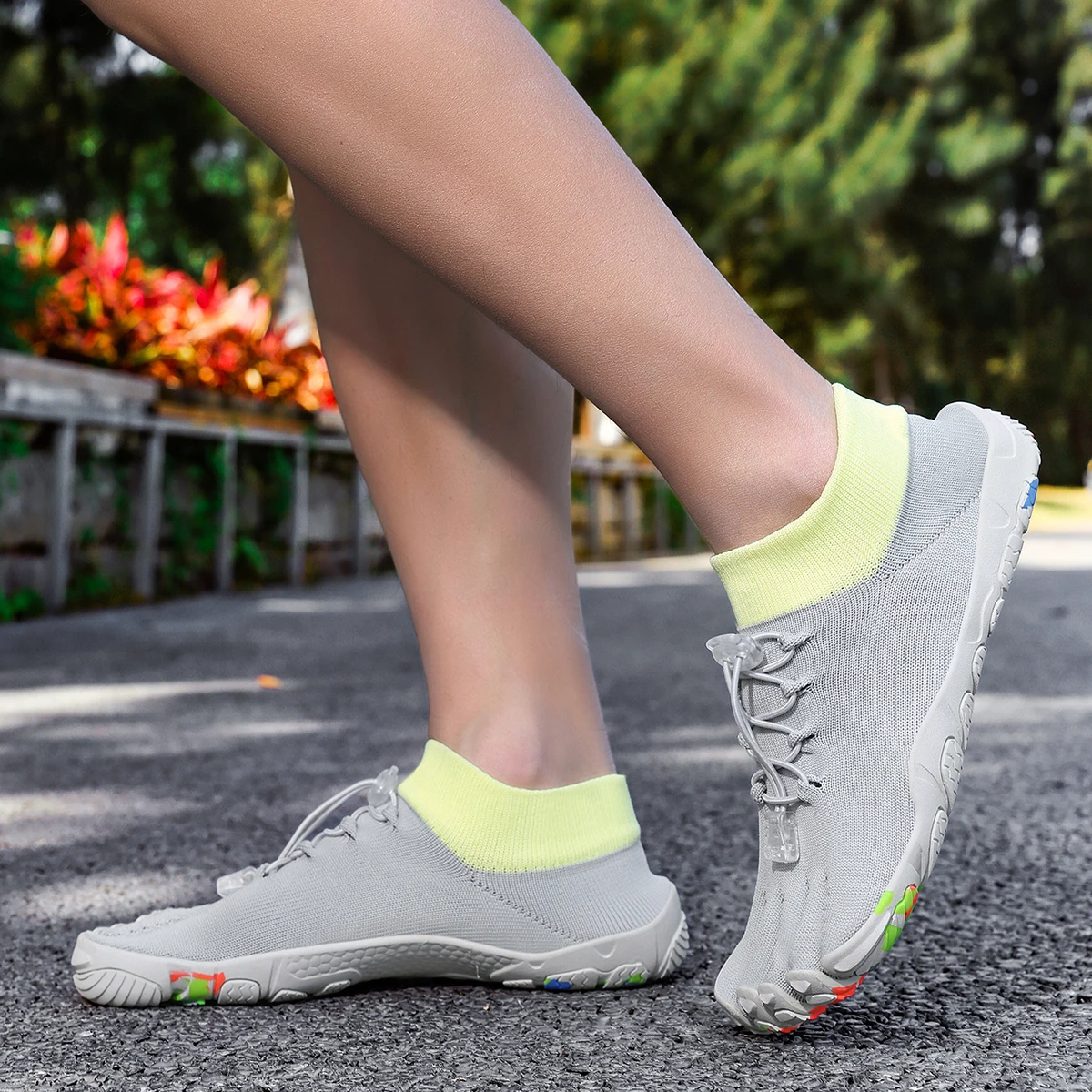 Men FiveFingers Casual Sneakers Men Safety Walking Shoes Women's Climbing Shoes Yoga Fitness Shoe Mesh Water Sneaker Rock-climb