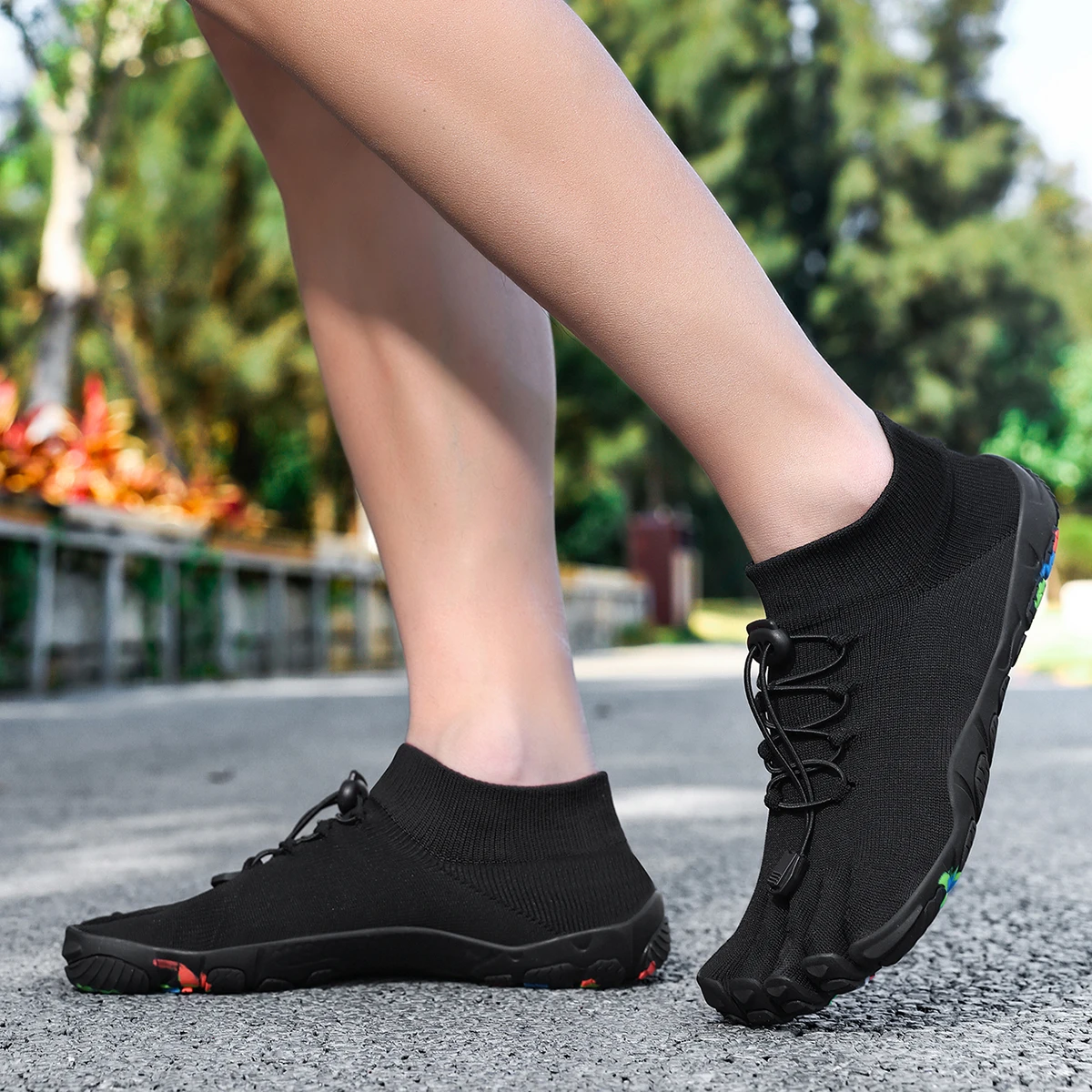 Men FiveFingers Casual Sneakers Men Safety Walking Shoes Women's Climbing Shoes Yoga Fitness Shoe Mesh Water Sneaker Rock-climb