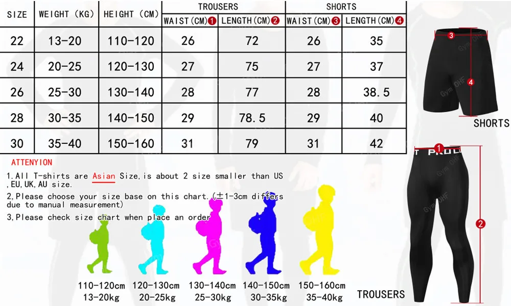 T Shirt Children Compression Running For Kids Long Sleeve Sportswear Bodybuilding Workout Shirts Slim Fitness Rashguard