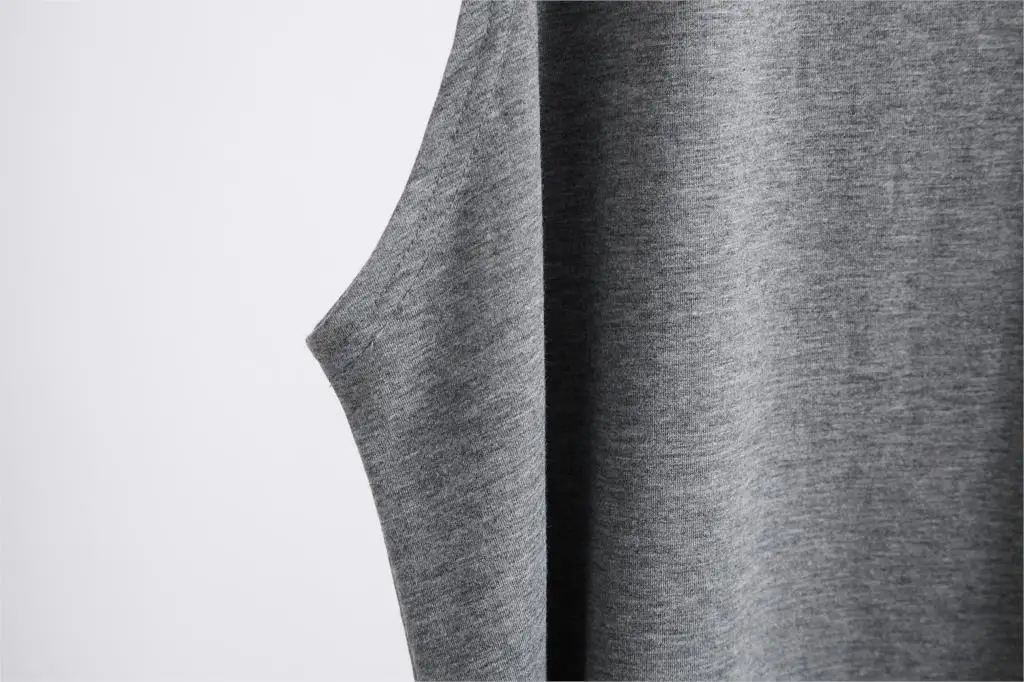 Grey Men's Sleeveless Tank Top Fitness Clothing Sportswear Gym Stringer Bodybuilding Undershirt Fashion Vest for Men