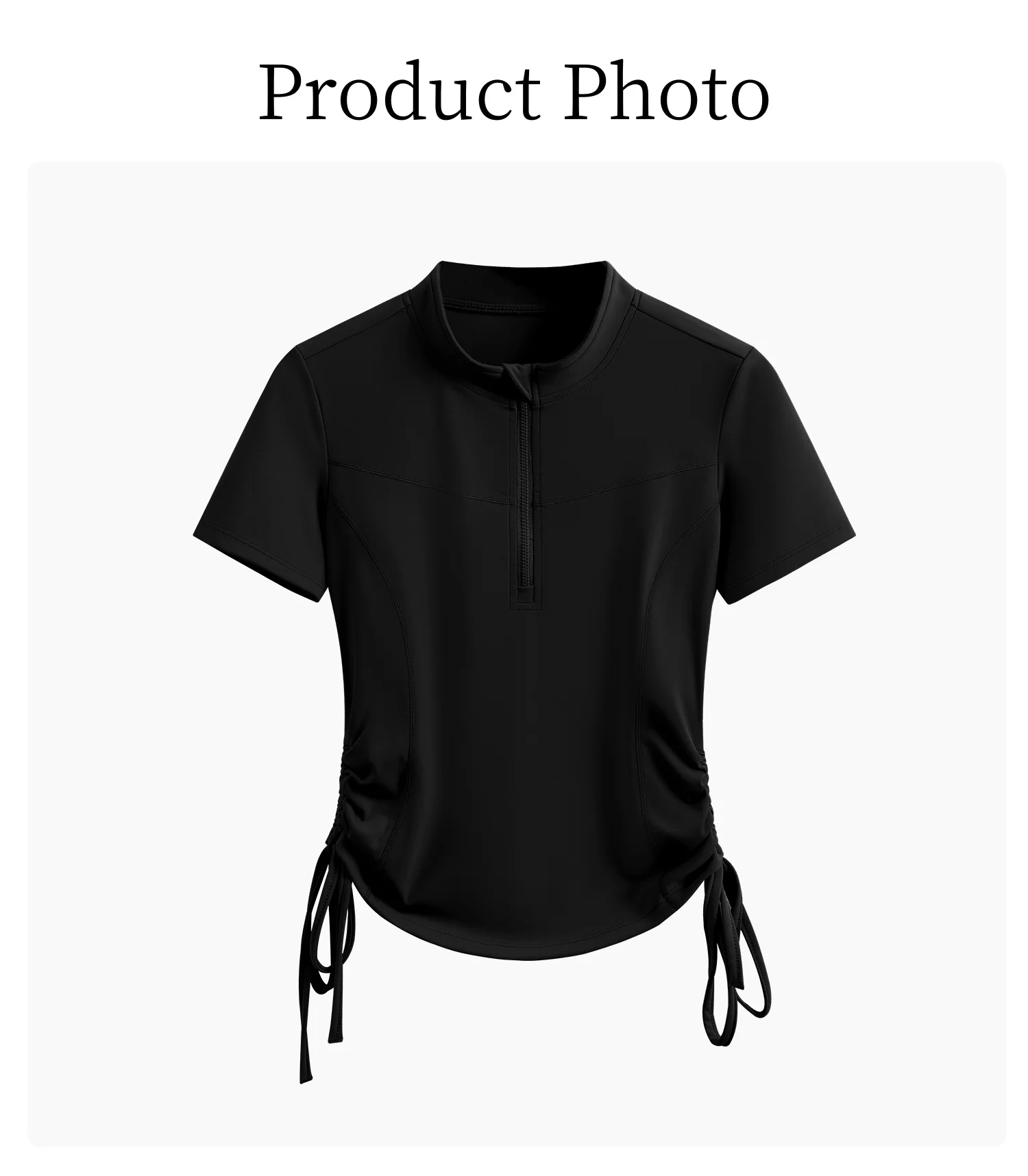 DRUR Yoga Shirts Women Short Sleeve Zipper Sports Tops Breathable Fitness T-Shirt Female Gym Clothing Running Top Yogawear 2025