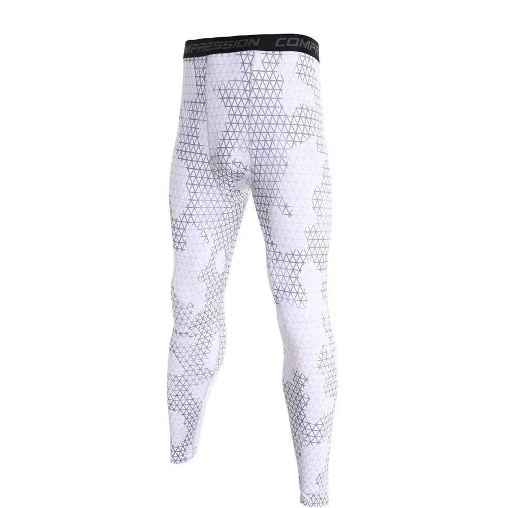 Men's Compression Pants Camouflage Sports Leggings Men Training Leggings Quick Dry Bottoms Jogging Sweatpants Running Pants