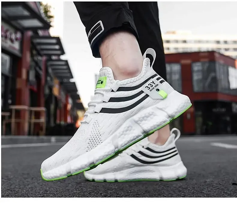 Sports Men's Shoes Spring and Autumn Breathable Casual Running Shoes Lightweight Walking Couple Shoes Men's Spirit Women's Shoes