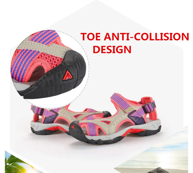 HUMTTO 2021 Summer Quick Dry Upstream Hiking Water Shoes for Men Outdoor Mens Beach Sandals Breathable Trekking Aqua Shoes Man