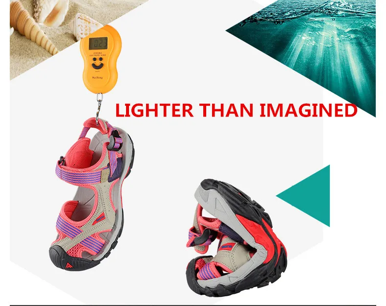 HUMTTO 2021 Summer Quick Dry Upstream Hiking Water Shoes for Men Outdoor Mens Beach Sandals Breathable Trekking Aqua Shoes Man