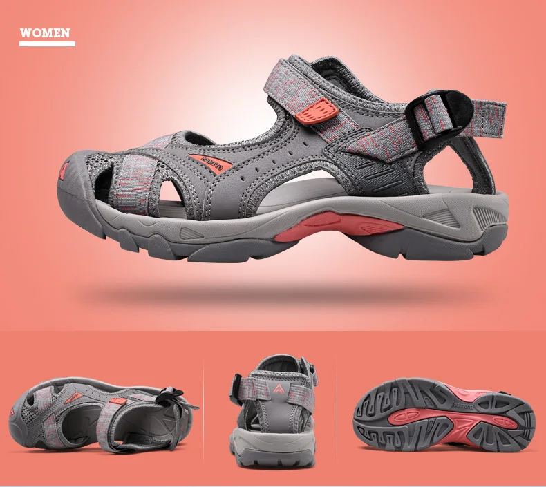 HUMTTO 2021 Summer Quick Dry Upstream Hiking Water Shoes for Men Outdoor Mens Beach Sandals Breathable Trekking Aqua Shoes Man