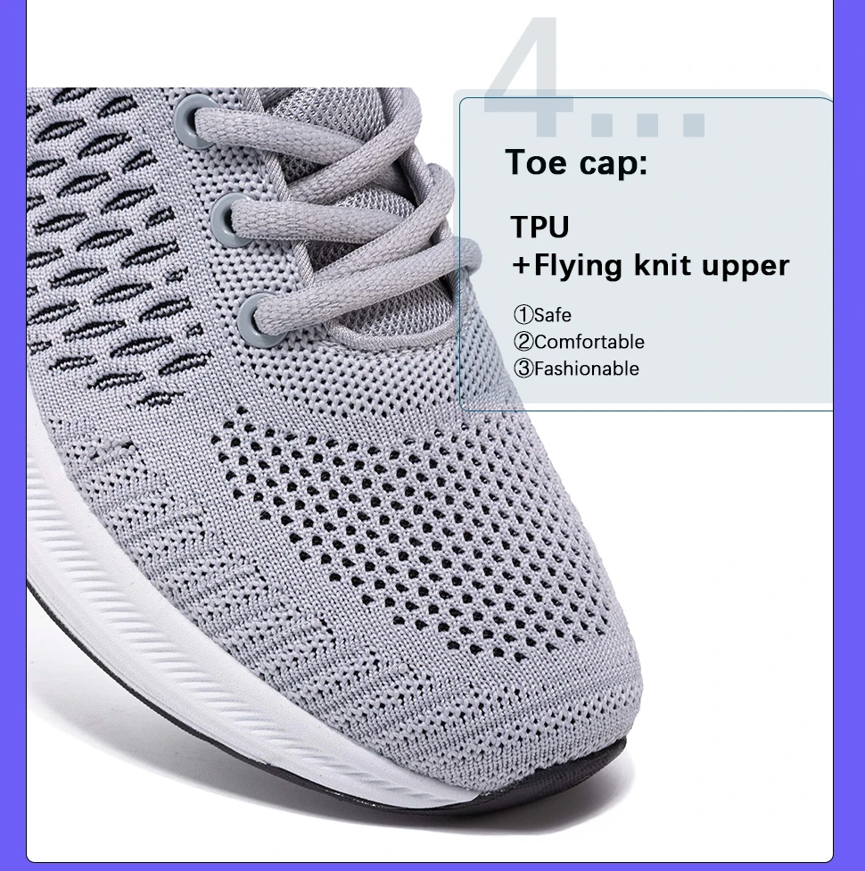 Baasploa New Men Knit Casual Walking Shoes  Breathable Trendy Sneakers Original Lightweight Shock Absorption Male Tennis Shoe