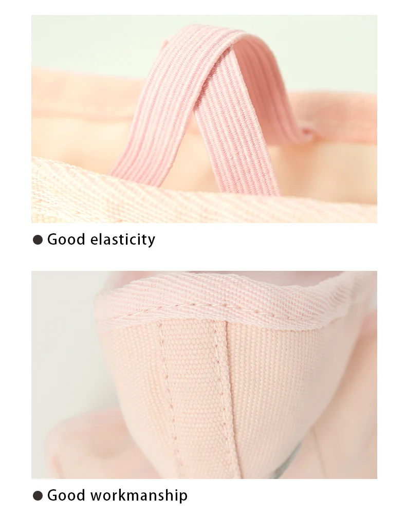Girls Ballet Shoes Cheap Dance Shoes Soft Soled gymnastic Shoes Drawstring Ballet Specific Slippers for Women